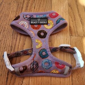Purple Doughnut Beast & Buckle Harness & Leash Size XS